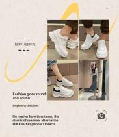 2024 primavera nuevo M05 zapatos de tenis de encaje Casual para hombres blanco de corte bajo deportes y ocio invierno fondo grueso - details 9