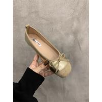 De suela plana solo zapatos femeninos primavera y otoño hadas viento un pedal arco de suela suave cabeza redonda poco profunda boca beanie zapatos ballet solo zapatos - details 23