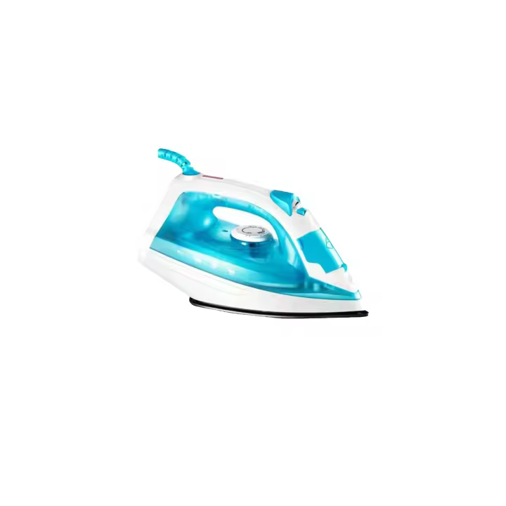 Portátil 1100W-1300W Plancha de Vapor de Cerámica Antideslizante Funciones de Pulverización y Chorro de Vapor Potentes Ideal para Ropa Fina, Transporte de Viaje - 1