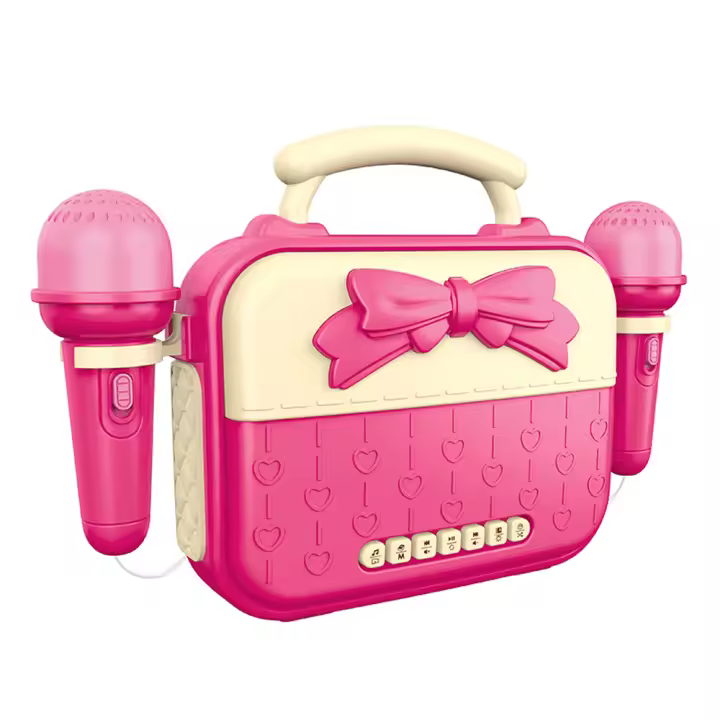 Cute Cartoon Loudspeaker Box Wireless Musical Toys Portable Mini Karaoke Machine Toy for Girl Boys Kids New Year Christmas Gifts - 1