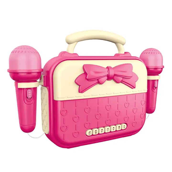 Cute Cartoon Loudspeaker Box Wireless Musical Toys Portable Mini Karaoke Machine Toy for Girl Boys Kids New Year Christmas Gifts - 1