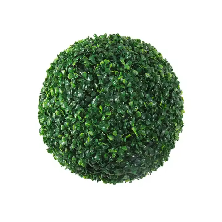 Bola de cúpula de hierba Artificial para interiores o exteriores, plantas de simulación, bola de hierba ecológica, verde, 40cm - 1