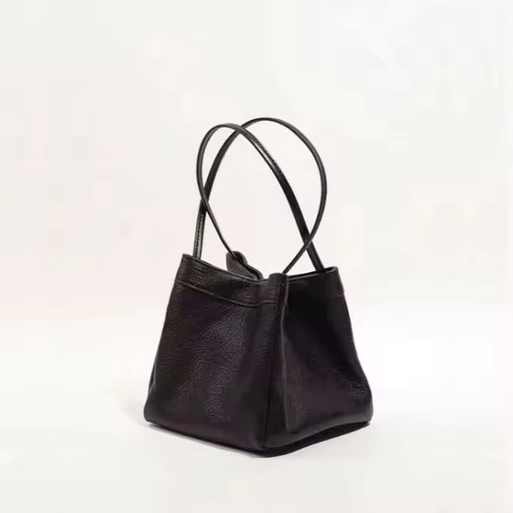 Bolso de hombro tipo bandolera de diseño simple de cuero de PU para mujer estilo femenino - 1
