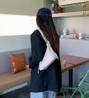 Bolso bandolera de cuero con cremallera, estilo retro europeo y americano, nuevo. - details 4