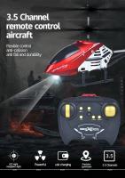 Avión teledirigido de aleación para niños, helicóptero teledirigido con carga USB, 8002 y 3,5 canales - details 0