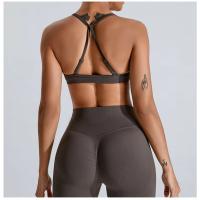 Sujetador deportivo con espalda cruzada para mujer, sujetador de yoga, correa de fitness para correr, sujetador de yoga - details 2