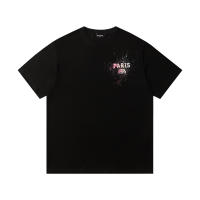 2025 Camisas casuales básicas de moda de verano, camisetas holgadas de algodón puro para hombres y nuevas camisas de manga corta para parejas con estampados de logotipos en la parte delantera - details 0