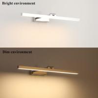 Lampara Baño Luz Led 60cm, 18W 1170 Lumen, Impermeable, Aplique Moderno, Blanco Cálido 3000K - details 50