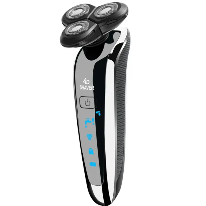 Maquinilla de afeitar flotante eléctrica, lavada de cuerpo completo, cuchillo de barba recargable por USB - 1