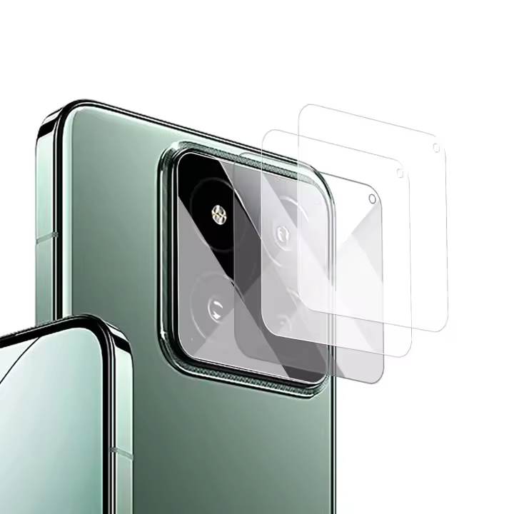 Protector de lente de cámara para Xiaomi 14, película de vidrio templado protectora antiarañazos para Mi 14 HD, películas transparentes para lentes - 1