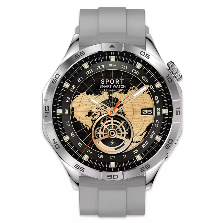HK4-reloj inteligente con pantalla táctil AMOLED, Smartwatch con detección de ritmo cardíaco, función NFC, respiración constante, entrenamiento, 2024 - 1