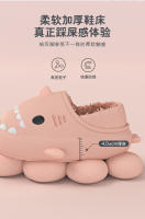 Zapatillas de algodón de tiburón para interiores, impermeables, antideslizantes y cálidas y esponjosas. - details 10
