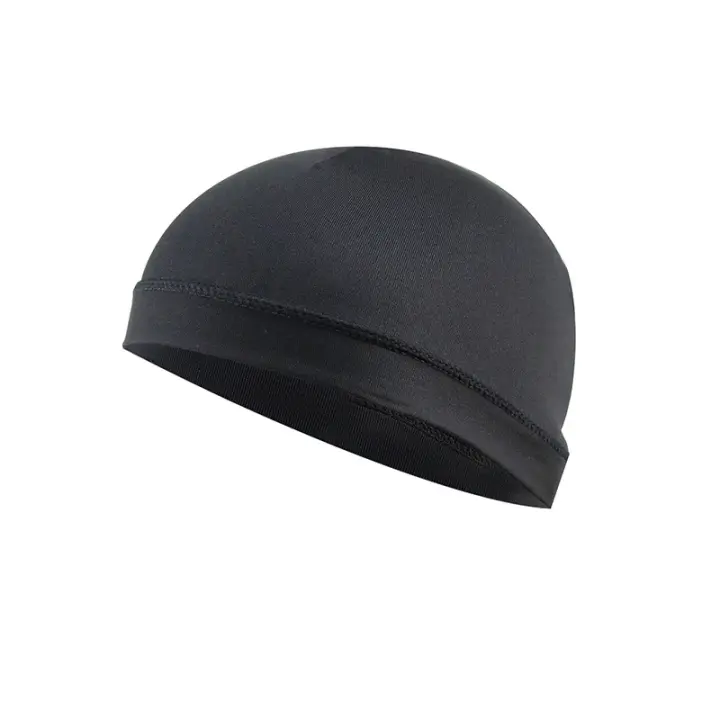Gorros para bicicleta, protector solar que absorbe la humedad, gorros para ciclismo, gorro transpirable, gorro tipo cúpula, gorros refrescantes, casco, forro interior, banda para el sudor - 1