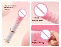 Mini vibrador telescópico inteligente alimentado por USB APP masajero de punto control remoto juguete sexual adulto para mujeres - details 1