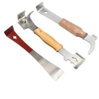 Cuchillo multifuncional con mango de madera para raspar miel, herramienta de colmena de apicultura, suministros de apicultura, 1 unidad - details 0