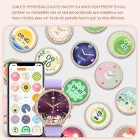 Reloj inteligente para mujer, con marcación de recepción de llamadas, para teléfonos Android e iOS - details 4