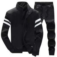 Conjunto deportivo de dos piezas para hombre, chándal de talla grande, primavera y otoño, novedad - details 5