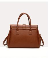 Bolso Cuadrado de Lujo Ligero Retro para Mujer Gran Capacidad con Hebilla - details 14
