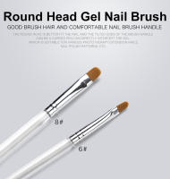 KADS Pincel de Gel para decoración de uñas, herramienta profesional de extensión acrílica de cabeza redonda, constructor de esmalte UV, bricolaje - details 0