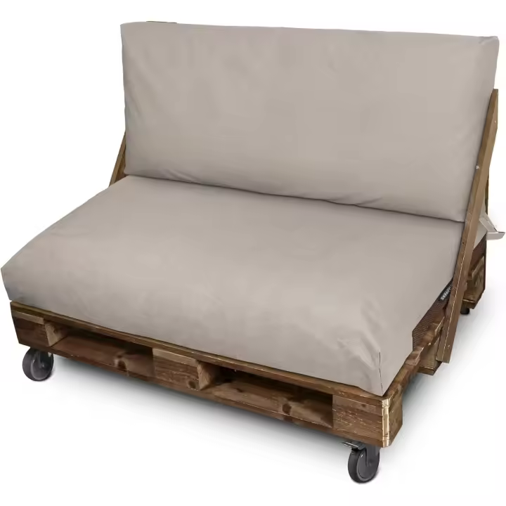 Paletas impermeables para exterior Naylim 120x80 + 120x45 crudo - 1