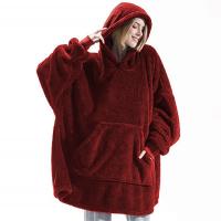 Sudadera De Punto De Lana Doble Cara Para Mujer Y Hombre Abrigo Cálido Con Bolsillos Grandes Estilo Básico De Invierno - details 1
