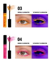 HANDAIYAN Rímel de color UV glow rímel 4D de 6 colores, duradero, antiaplicación, rímel abundante y encantador, ideal para escenarios - details 6