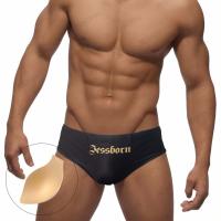 Jessborn bañador triangular con estampado de alas para hombre, traje de baño sexy de cintura media, ropa de baño de verano para playa y primavera - details 0