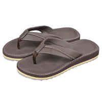 Chanclas de hombre, zapatillas de exterior de alta gama para hombre, sandalias de playa informales antideslizantes, no malolientes, de verano - details 12