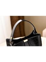 Bolso de Mano de PU con Patrón de Cocodrilo para Mujeres - details 22