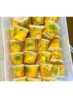 Taza de salsa desechable para llevar, contenedores de plástico transparente con tapas con bisagras, tazas de plástico reutilizables, caja de pintura de pigmento, 50 piezas - details 4