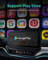Reproductor multimedia Android para coche, dispositivo inalámbrico con WiFi, versión 2024G + 5G, CarPlay, adaptador, GPS - details 5