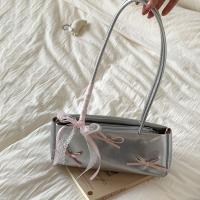 Bolso de mano francés dulce para compras, cinta de estilo coreano para mujer, bolso para axila, bolso de viaje de cuero PU de alta calidad - details 6