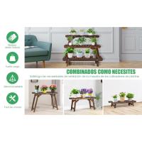 Estante de Madera para Plantas