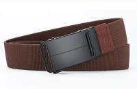 Cinturón con hebilla automática de negocios para hombres con estilo, banda elástica tejida con cinturón versátil de moda - details 10