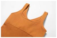 Seamless One-piece Yoga Clothing High-intensity Sweat Wicking Threaded Elastic Sports Tight Fitness One-piece Clothing Female - details 33