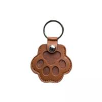 Llavero divertido y bonito con garra de gato, bolsa de almacenamiento de pelo de mascota creativa, llavero de cuero PU, colgante de pata de perro, bolsa colgante - details 5