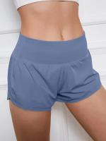 Pantalones cortos deportivos Lo de cintura alta de secado rápido para mujer, ropa deportiva para gimnasio, Yoga, correr,ciclismo - details 29