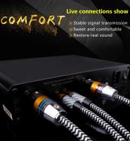 YYAUDIO 1 par de alta calidad OCC OFC Chapado en plata y cobre Xlr Cable de Audio equilibrado 3 pines 2 XLR Cable de Audio macho a hembra - details 7