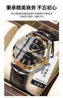 Reloj de hombre con cinturón nuevo suizo, reloj de cuarzo luminoso a prueba de agua - details 12
