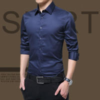 Camisa delgada de solapa de manga larga para hombre, transpirable, cómoda blusa de moda, regalo para hombre, amante del padre - details 1