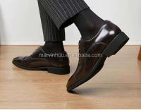 Vestido clásico de charol con logo Dropshipping para hombre, zapatos informales formales de estilo Oxford a la moda para caminar - details 9