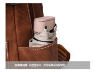 Mochila para mujer, mochila retro ligera para niñas, bolso de hombro de doble propósito, de viaje, de ocio, de gran capacidad. - details 26