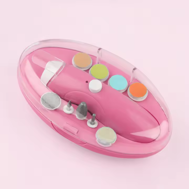 Recortador de uñas eléctrico para bebé, cortador de uñas para bebé con carga USB, cuidado de uñas para bebé, tijeras de manicura - 1