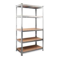 2 Estanterias Metálicas 5 Niveles Almacenamiento 170x75x30cm Carga máxima de 350kg Metal galvanizado - details 11