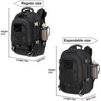 Mochila Táctica 60L Para Hombres Impermeable De Alta Capacidad Con Sistema Molle Para Camping Caza Senderismo - details 5