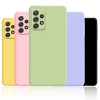Funda de Silicona Líquida para Samsung Galaxy A52 A72 A13 A23 A33 A53 A73 A04 A04E A14 A15 A24 A25 A34 A35 A55 A54 A22 A32 5G - details 0