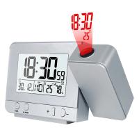 Despertador Digital fecha función de repetición retroiluminación reloj proyector de pared mesa de escritorio reloj Led con proyección de tiempo - details 1