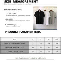 Camiseta bordada de alta calidad para hombre, camisa de manga corta de moda de verano Stone Island - details 6
