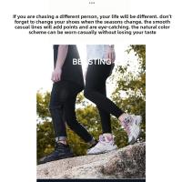 Nuevos zapatos de senderismo de caña alta para primavera y verano para hombres y mujeres, zapatos de senderismo todoterreno, zapatos para exteriores y zapatos deportivos - details 5