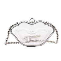 Creative Lips Bolsa 2025 Nuevo, Bolsa cruzada con Cadena Brillante, Bolsa de Mujer Negra - details 3